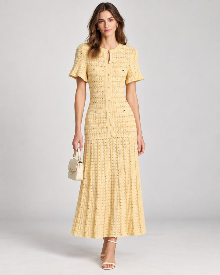 Gele Maxi Jurk van NXT.SCNE